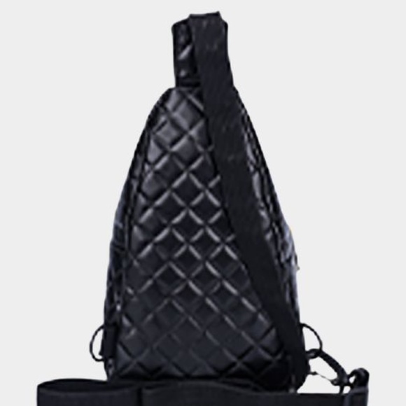 Sling Bag with Decorative Trim VEGAN NEW - Picture 4 of 5